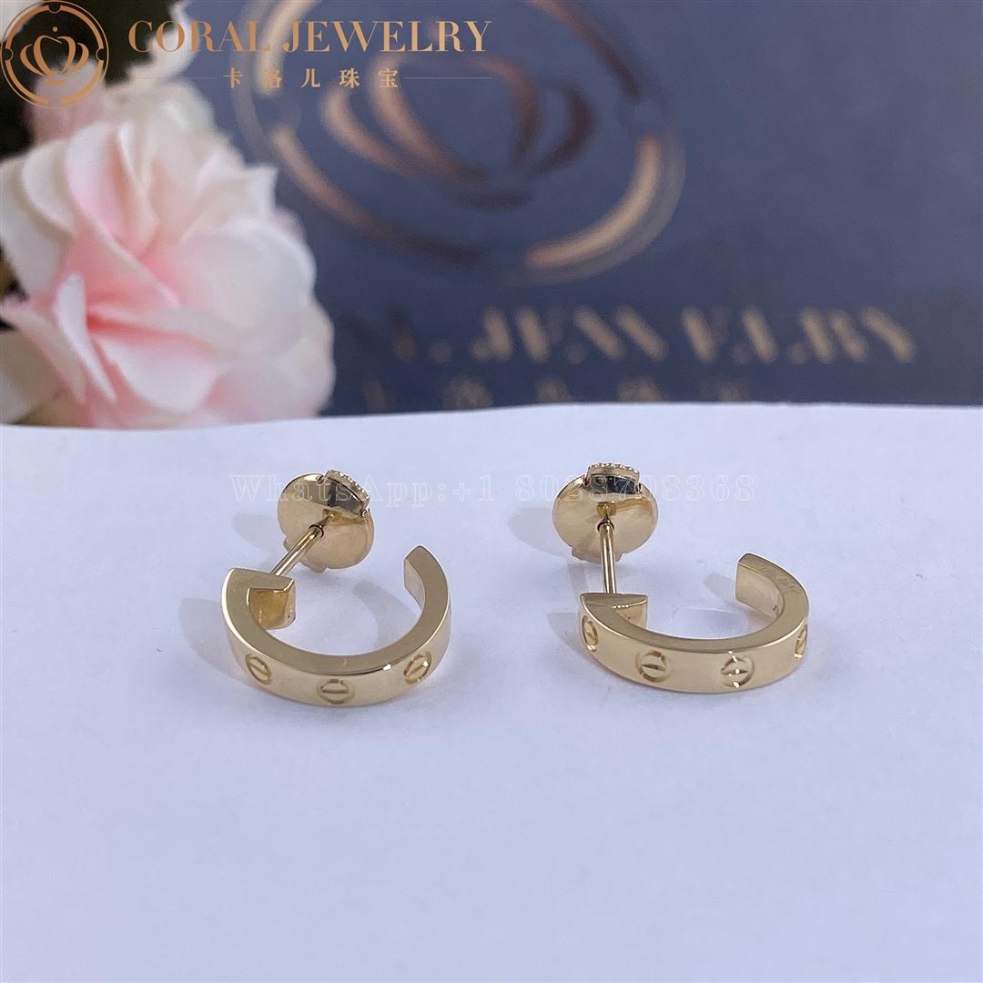 Cartier Love Earrings Yellow Gold Ref. B8028800