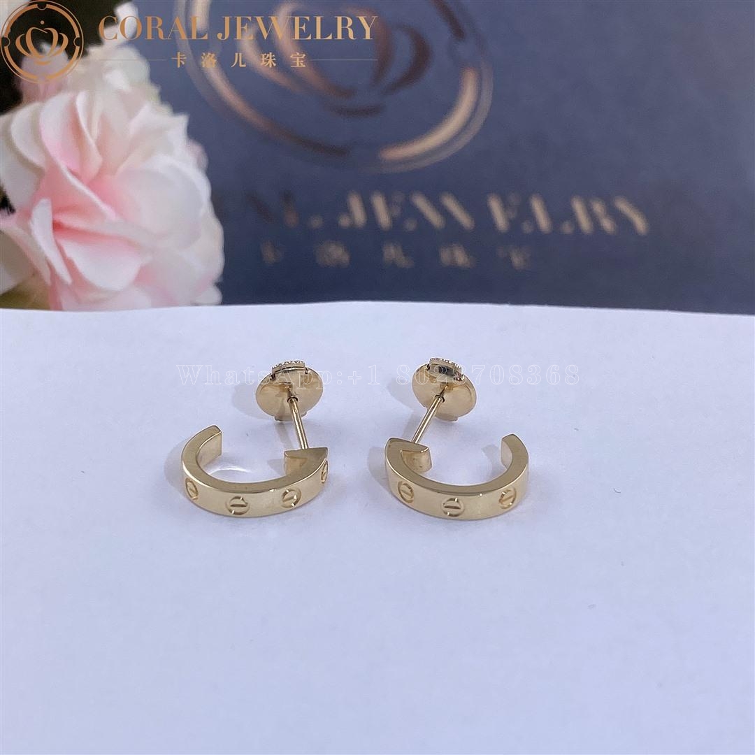 Cartier Love Earrings Yellow Gold Ref. B8028800