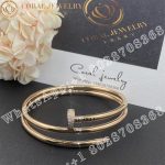 Cartier Juste Un Clou Bracelet, 18k Rose Gold Diamonds Ref.N6708417 - Image 7
