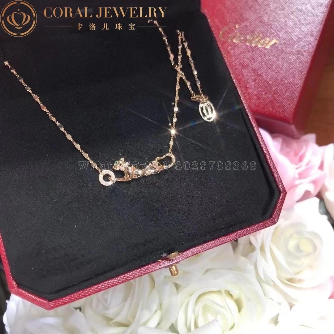 Cartier Panthère De Cartier Necklace, Rose Gold Diamonds B7224538