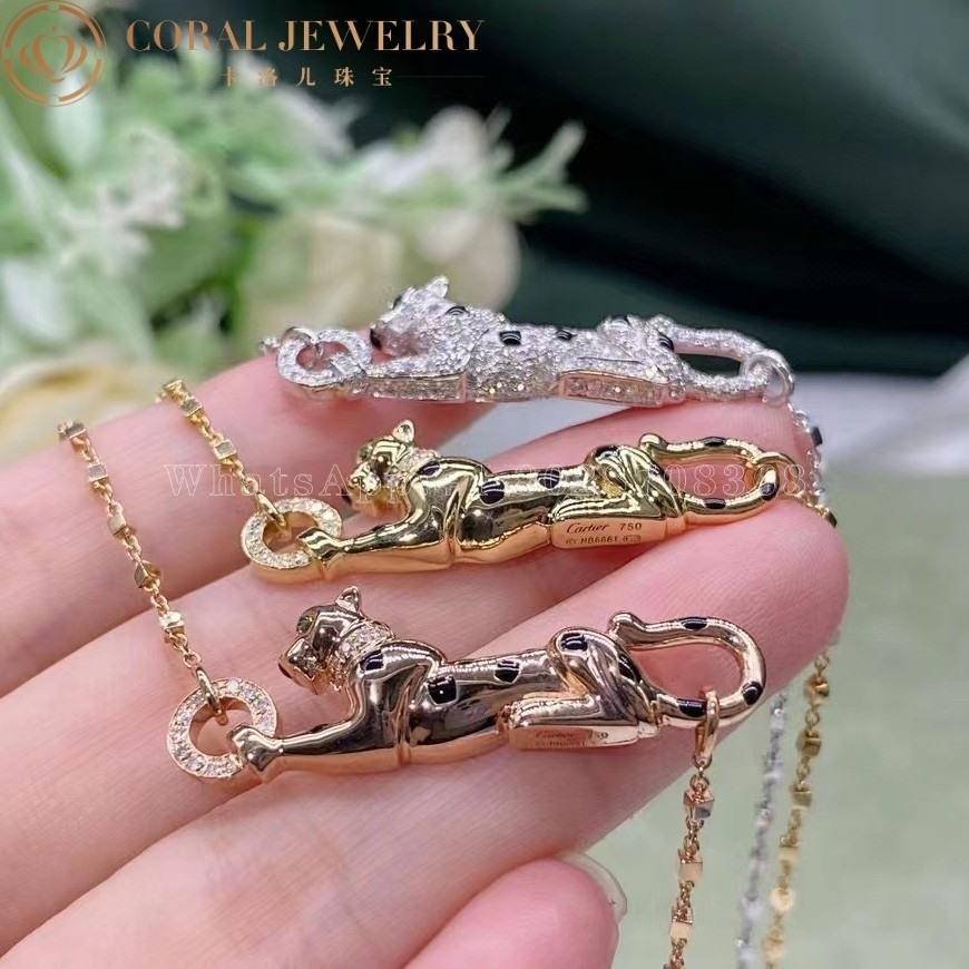 Cartier Panthère De Cartier Necklace, Rose Gold Diamonds B7224538