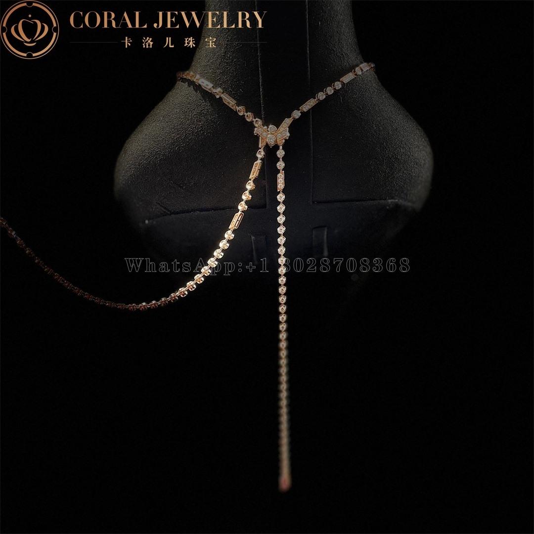 Cartier Panthère De Cartier Necklace, Rose Gold Diamonds High Jewelry H7000325
