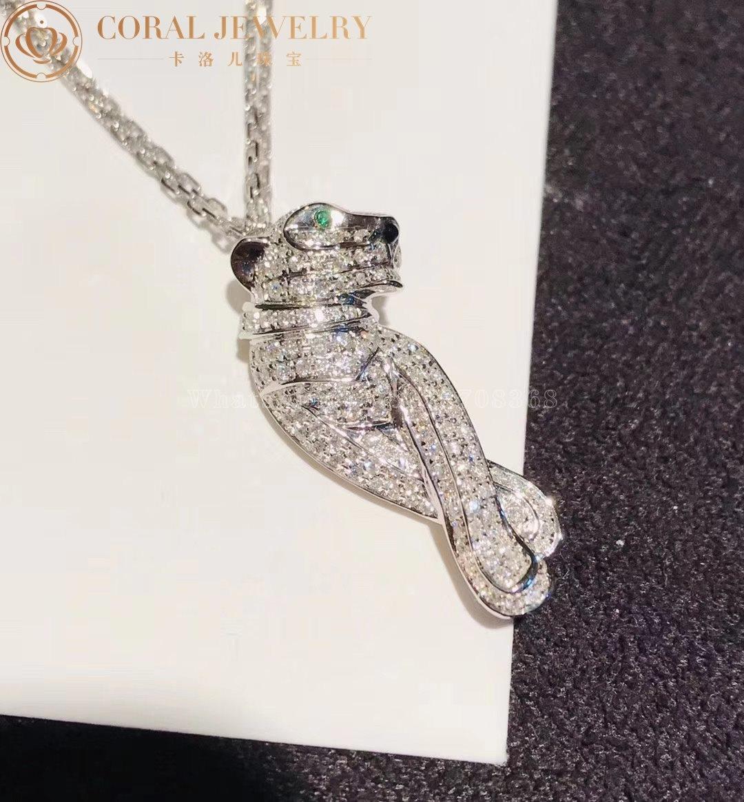 Cartier Panthère De Cartier Necklace, White Gold Diamonds N7219900 - Image 11