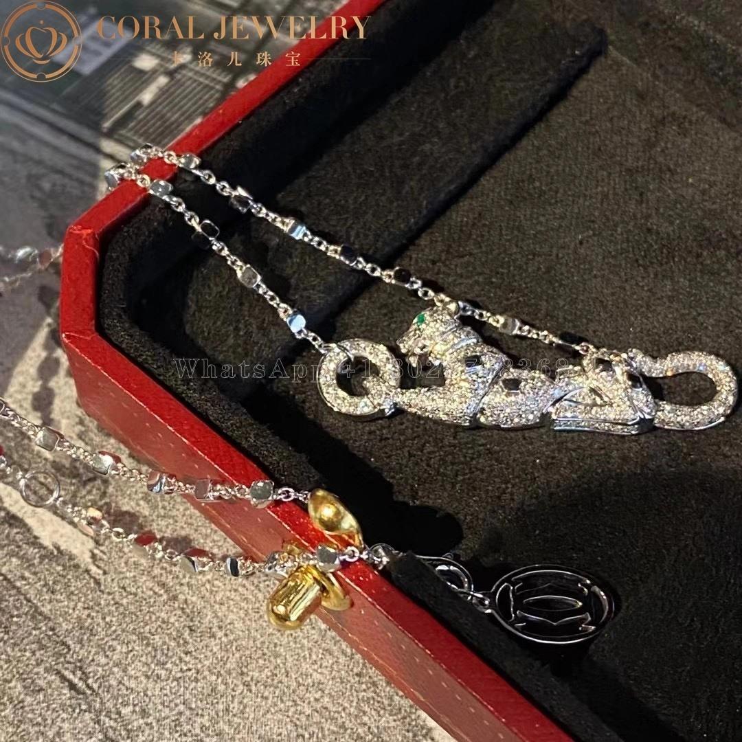 Cartier Panthère De Cartier Necklace, White Gold Diamonds N7424219 - Image 5