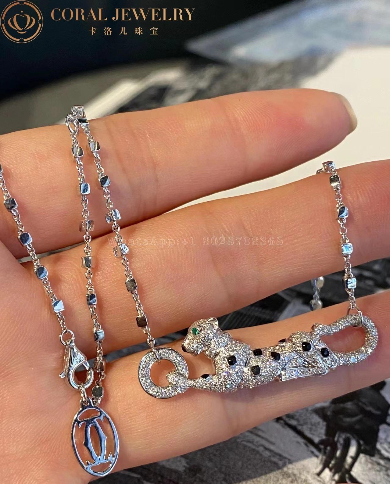 Cartier Panthère De Cartier Necklace, White Gold Diamonds N7424219 - Image 4
