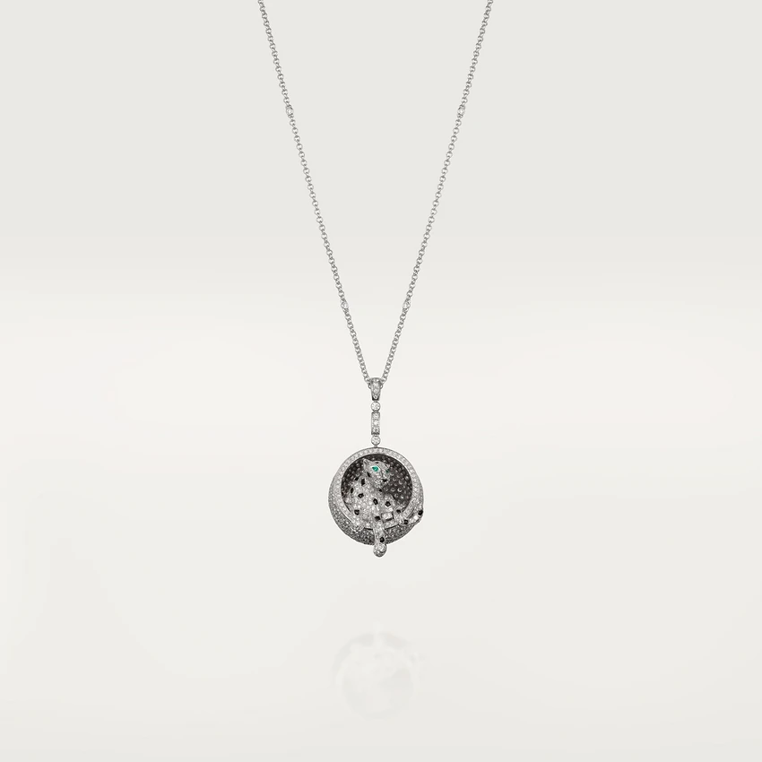 Cartier Panthère De Cartier Necklace, White Gold set Diamonds N3109400