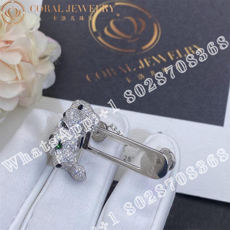 Cartier Panthère De Cartier Pocket Gem, White Gold, Emeralds, Onyx, Diamonds Ref. OG000175 - Image 3