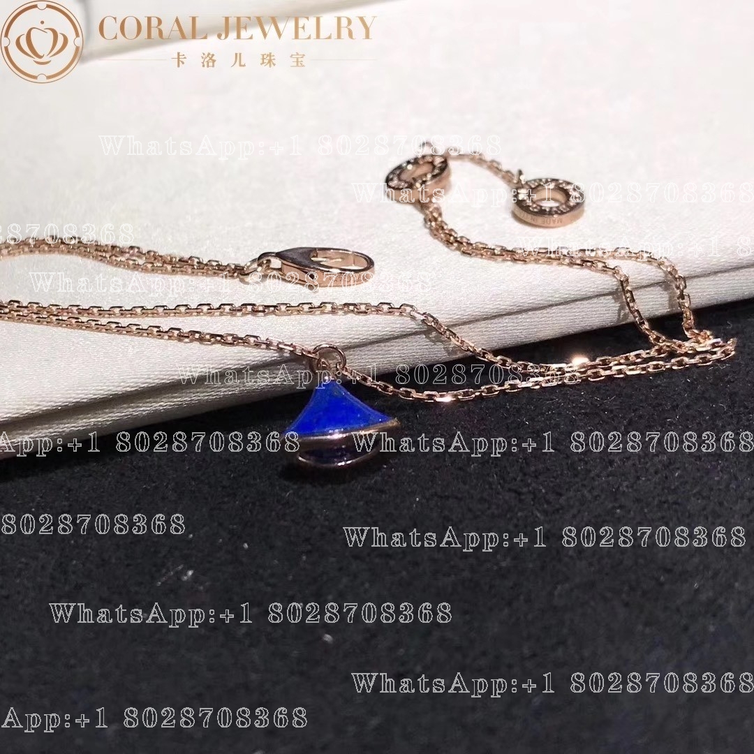 Bulgari Divas' Dream Bracelet Rose Gold Lapis lazuli Bracelet 350712