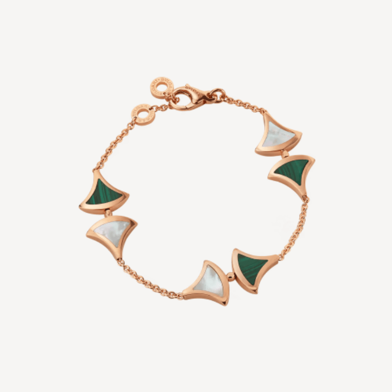 Bulgari Divas' Dream Bracelet Rose Gold with Mother-of-pearl Ref.: 352605