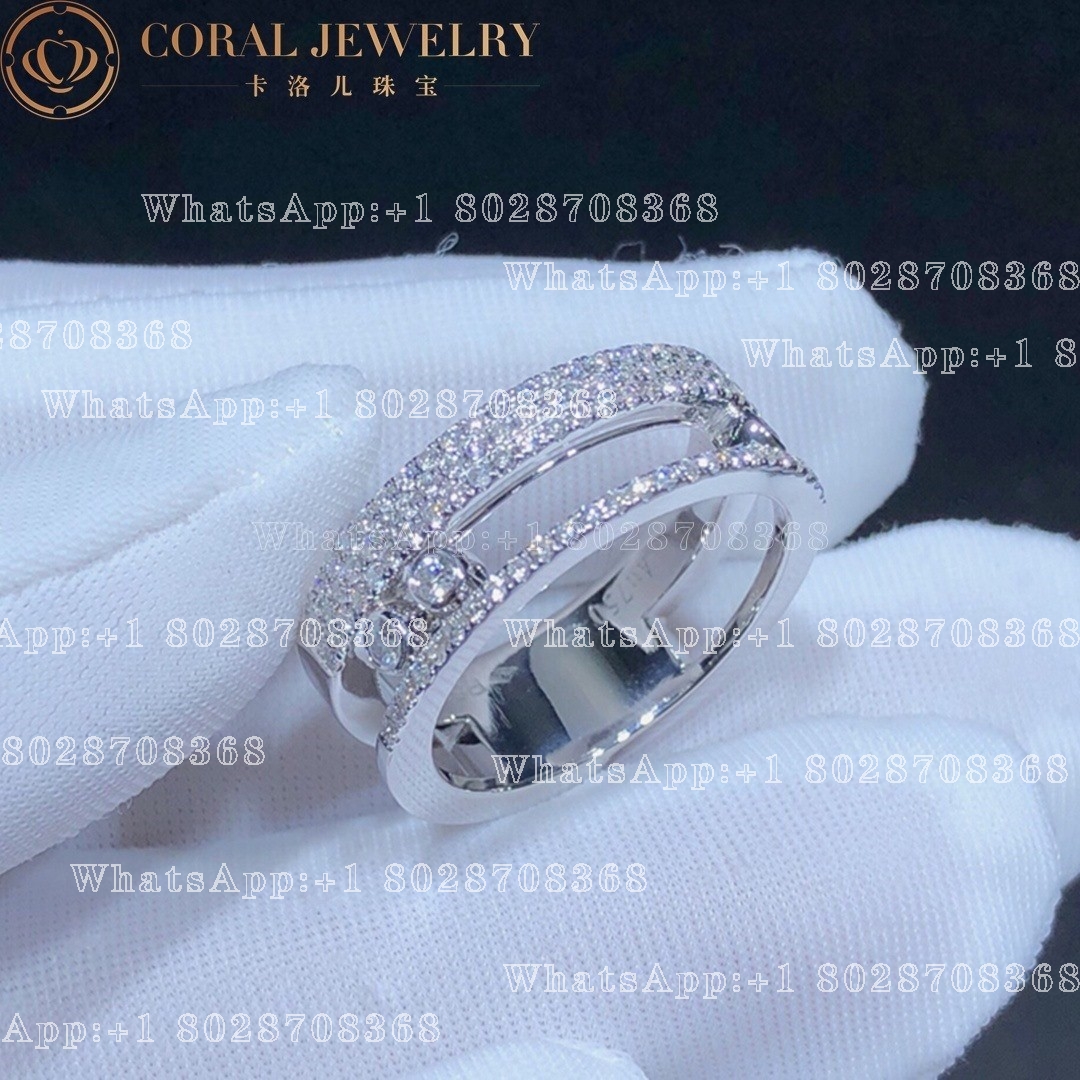 Messika Move Romane Pave Diamond Ring 07128 Wg Coral (4)