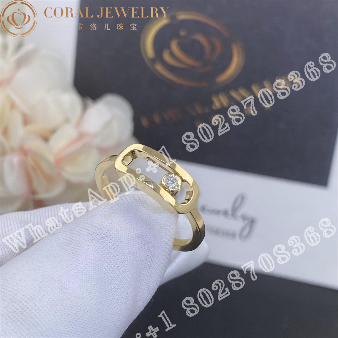 Messika Move Uno Yellow Gold Yellow Gold Diamond Ring 12390 Yg Coral (3)