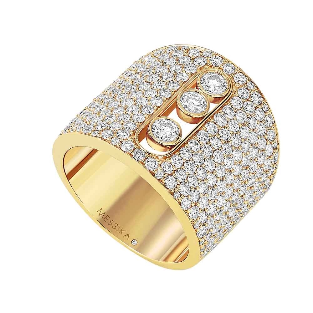 Messika Move Joaillerie Pave Large Ring 4701 Yg Ciral (1)