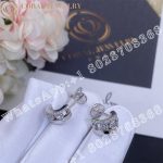 Messika Move Romane Mini Hoops White Gold Diamond Earrings 07178-WG - Image 4