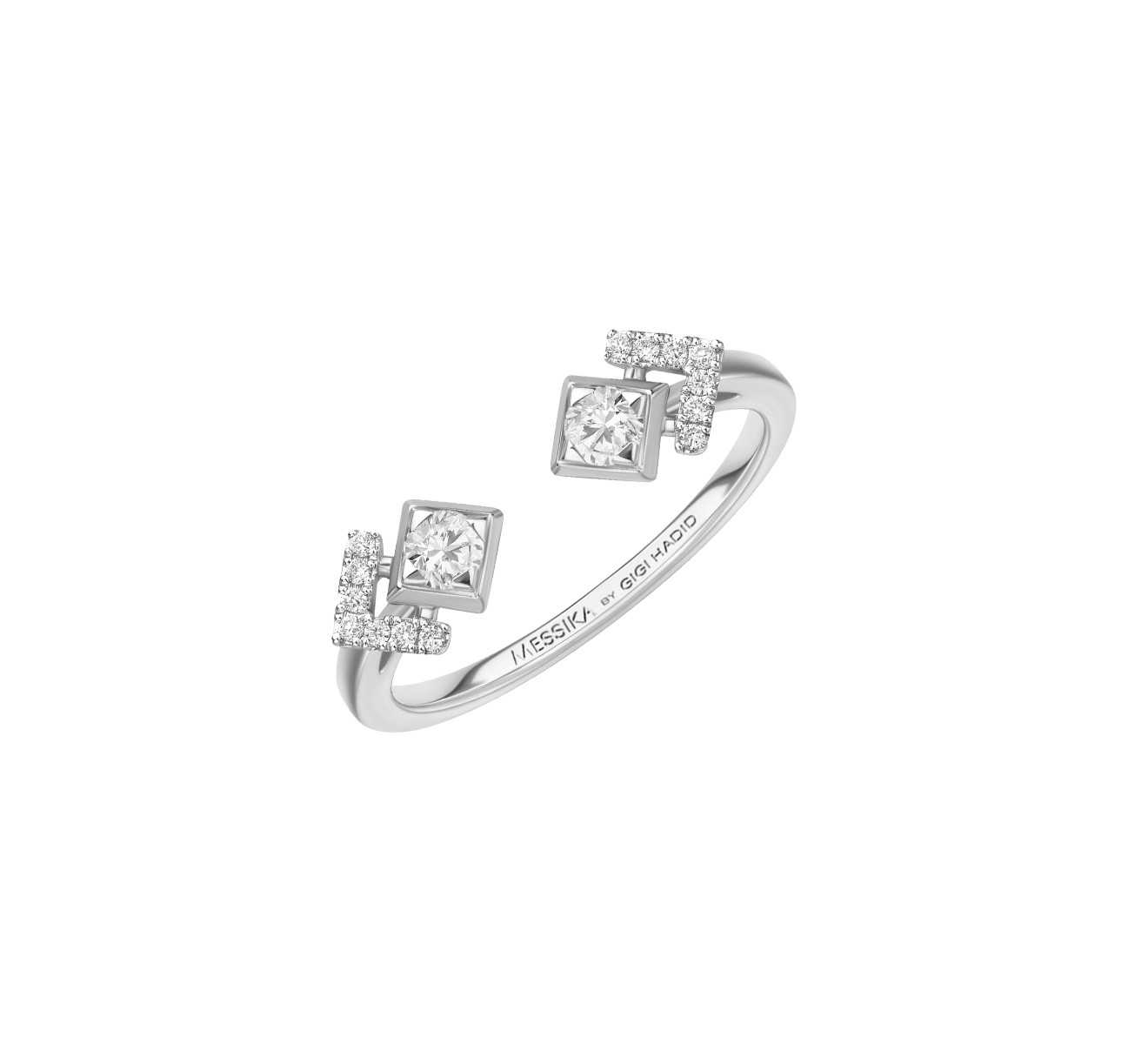 Messika My Soul White Gold and Diamonds Ring 07236-WG