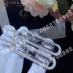 Messika Move 10th Anniversary XL White Gold Diamond Earrings 06823-WG - Image 3