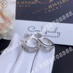 Messika Move Pavé Hoop White Gold Diamond Earrings 04993-WG - Image 4