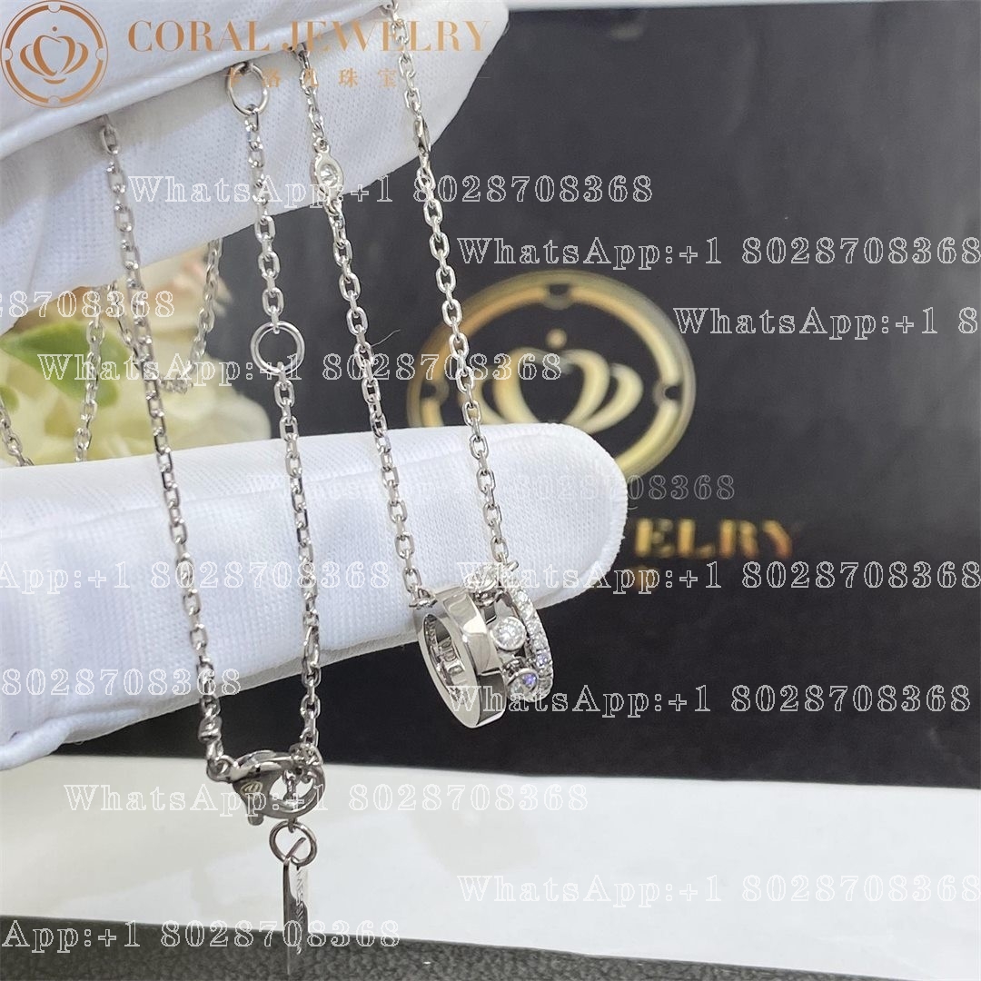 Messika Move Romane Pendant White Gold Diamond Necklace 07158-WG - Image 3