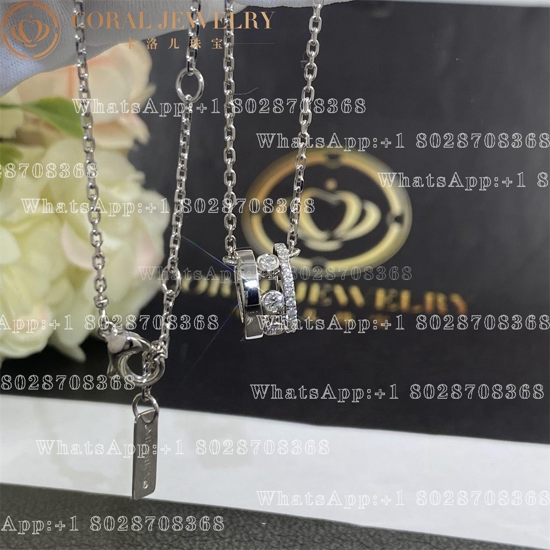Messika Move Romane Pendant White Gold Diamond Necklace 07158-WG