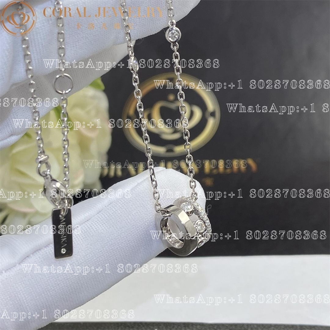 Messika Move Romane Pendant White Gold Diamond Necklace 07158-WG - Image 4