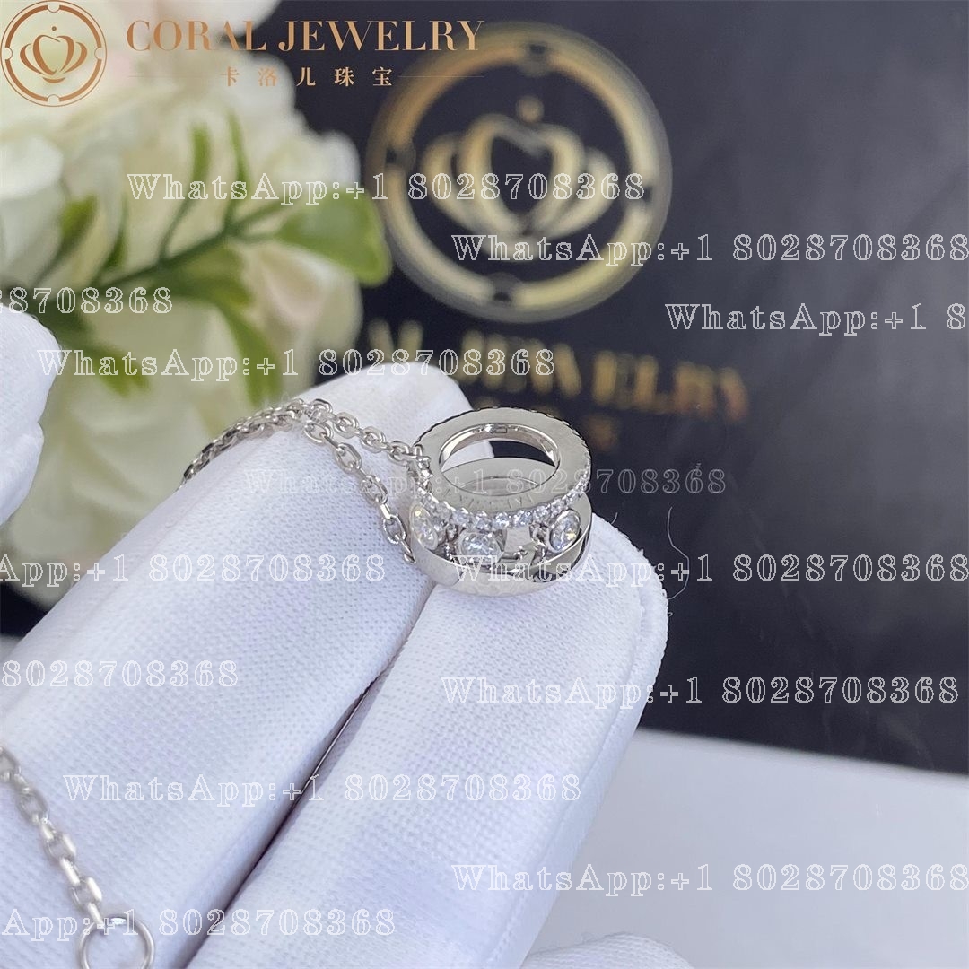 Messika Move Romane Pendant White Gold Diamond Necklace 07158-WG