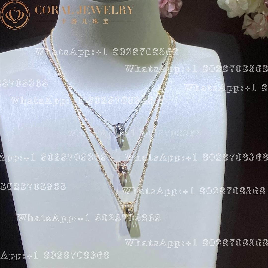 Messika Move Romane Pendant Yellow Gold Diamond Necklace 07158-YG