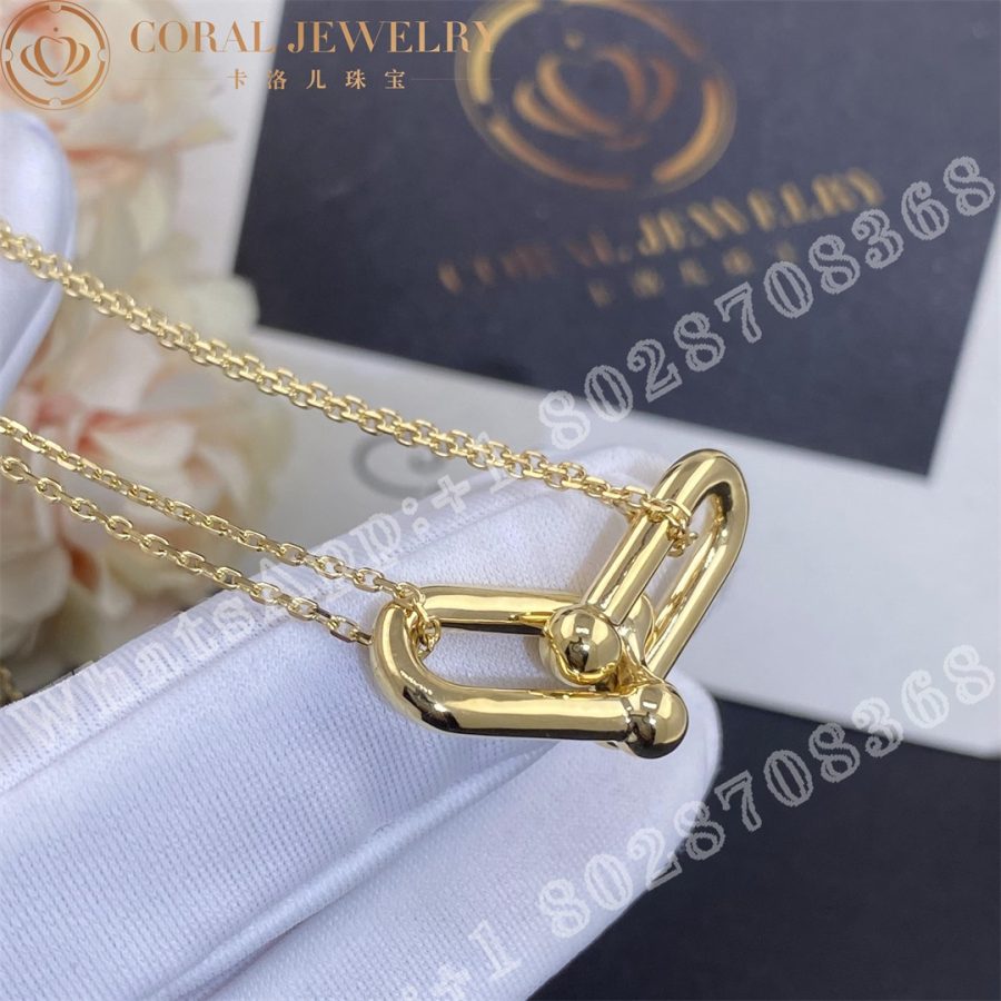 Tiffany HardWear Double Link Pendant in 18k Yellow Gold - Image 3