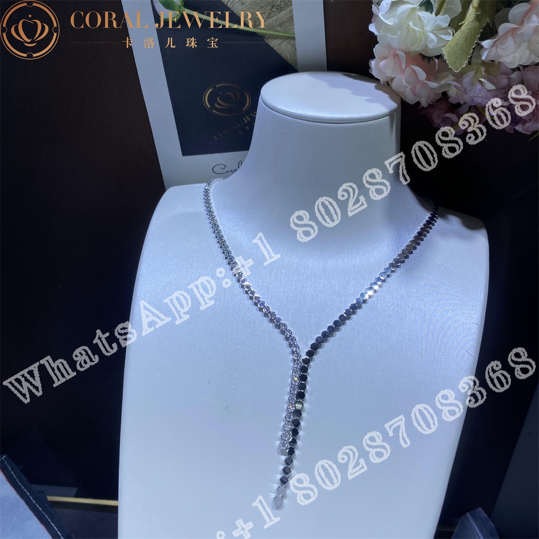 Chaumet Bee My Love Necklace White Gold Diamonds 083988 Coral (5)