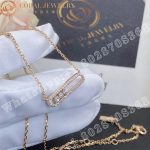 Messika Move Pavé Rose Gold Diamond Necklace 03994-PG - Image 3