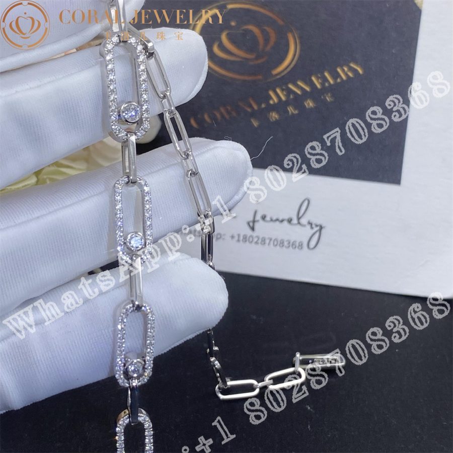 Messika Move Uno Multi Choker White Gold Diamond Necklace 12010-WG - Image 9