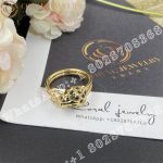 Cartier Panthère De Cartier Ring, Yellow Gold, Tsavorite,  Onyx Ref. B4096700 - Image 6