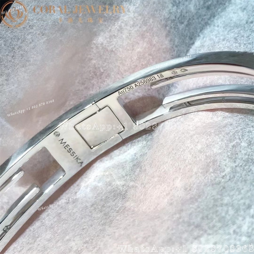 Messika Move 10th Bangle White Gold Diamond Bracelet 11426-WG
