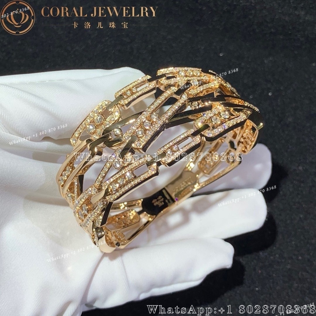 Messika Move 10th Rose Gold Cuff Bracelet 5822 -PG