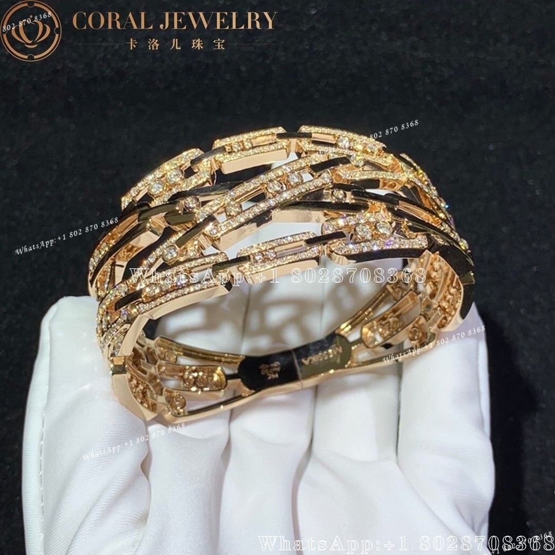Messika Move 10th Rose Gold Cuff Bracelet 5822 -PG