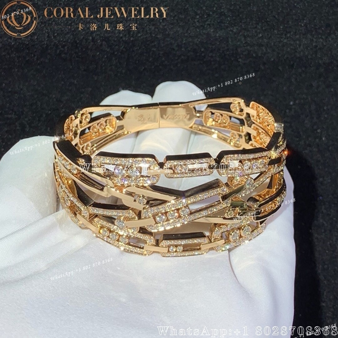 Messika Move 10th Rose Gold Cuff Bracelet 5822 -PG