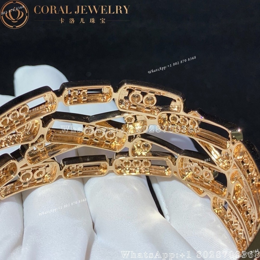 Messika Move 10th Rose Gold Cuff Bracelet 5822 -PG