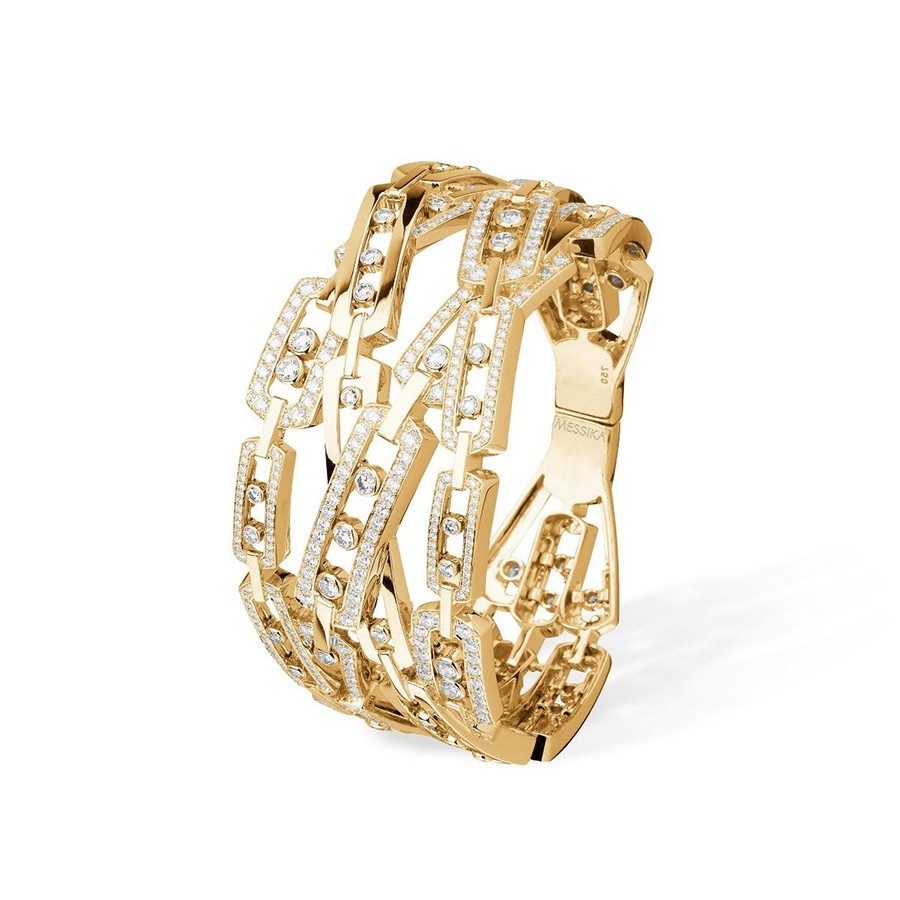Messika Move 10th Rose Gold Cuff Bracelet 5822 -PG