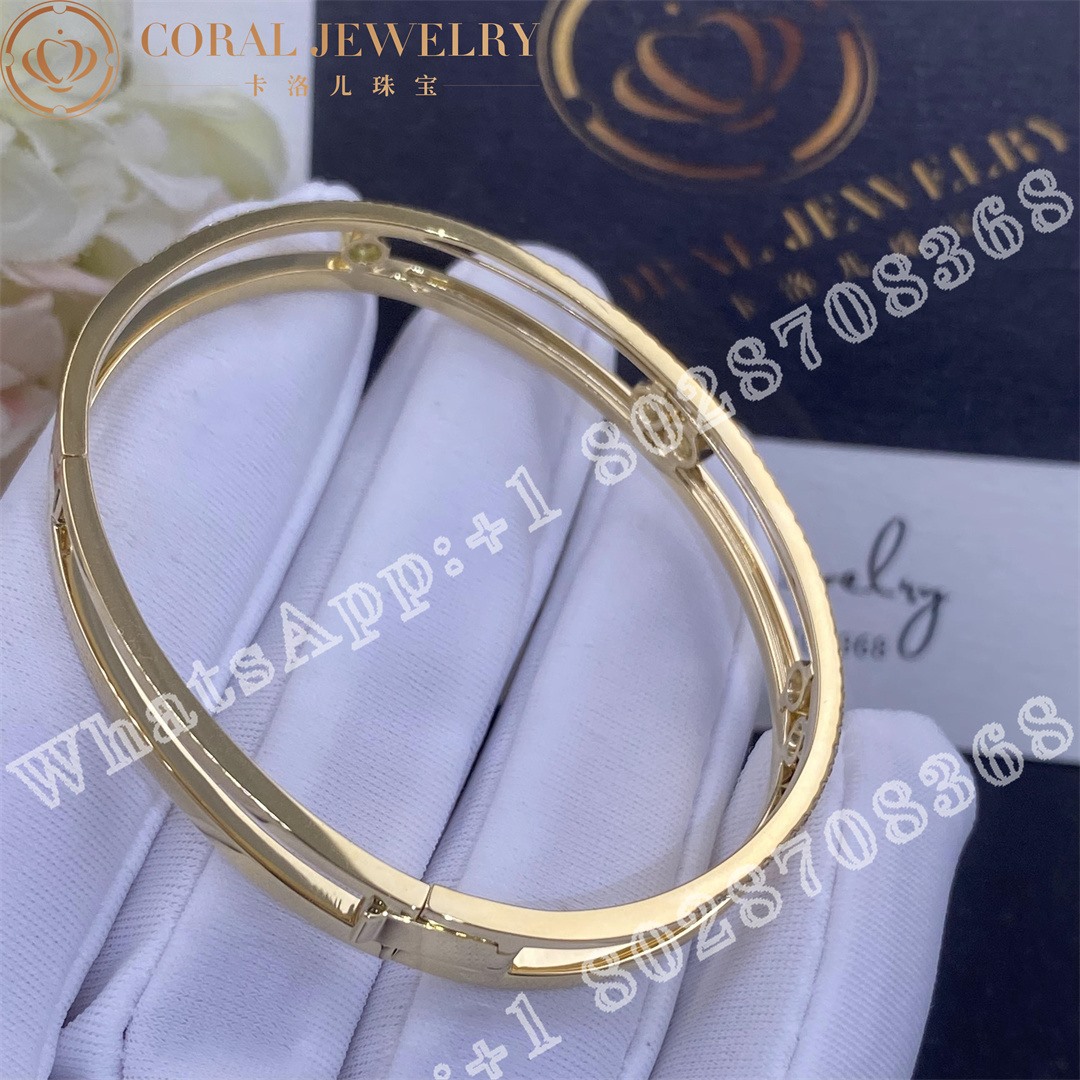 Messika Move Romane Bangle Yellow Gold Diamond Bracelet 06514-YG - Image 6