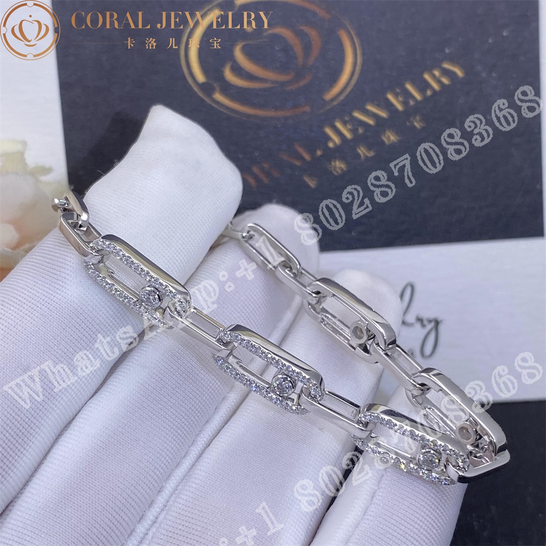 Messika Move Uno Multi White Gold Diamond Bracelet 12187-WG - Image 6