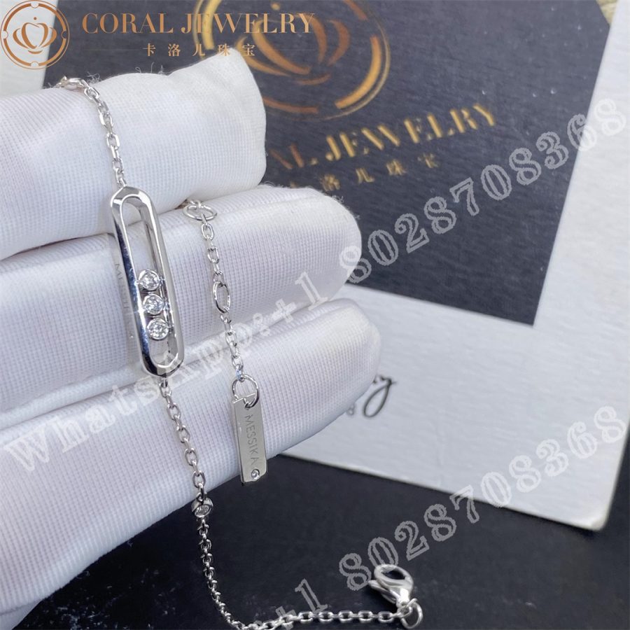 Messika Baby Move  White Gold Diamond Bracelet 04324-WG - Image 5