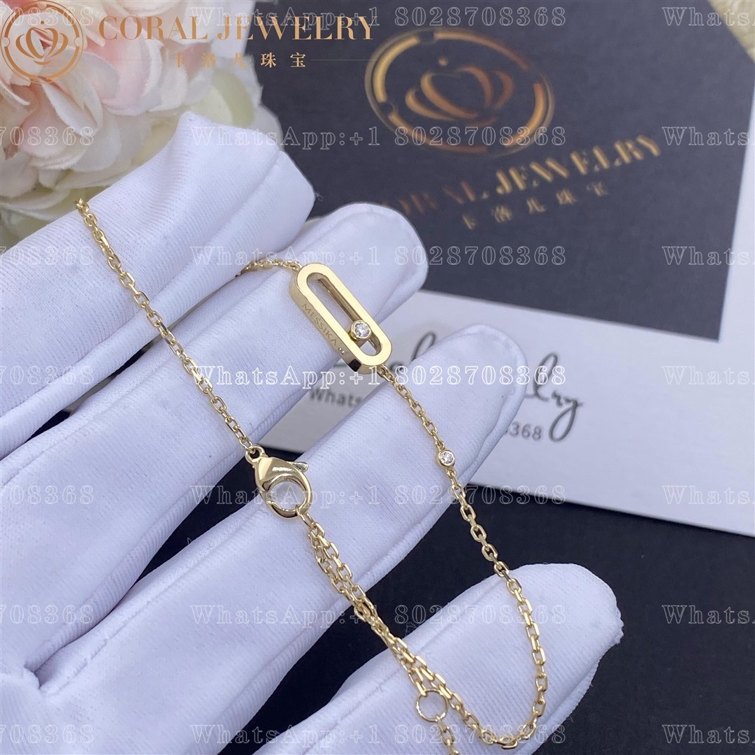 Messika Move Uno Bracelet Yellow Gold Diamond Bracelet 10051-YG