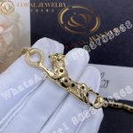 Cartier Panthère de Cartier Diamond and Tsavorite Garnet Necklace in Yellow Gold N7059200 - Image 5