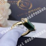 Cartier Les Berlingots De Cartier Ring Yellow Gold, Malachite, Diamond REF.:  B4235500 - Image 6