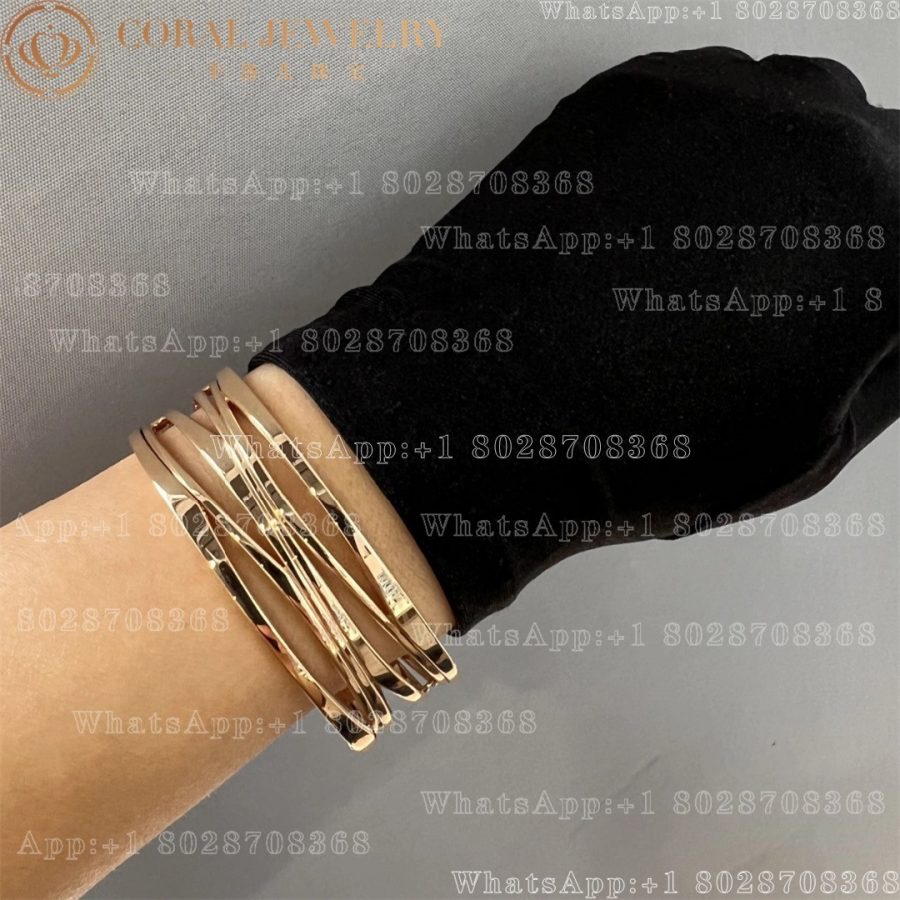 Bulgari B.zero1 Design Legend bracelet in 18 kt rose gold Ref.: BR858070