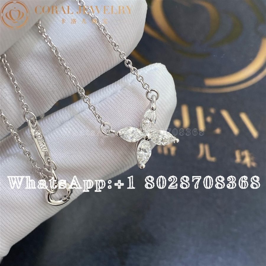 Tiffany Tiffany Victoria® Medium Pendant in Platinum - Image 3