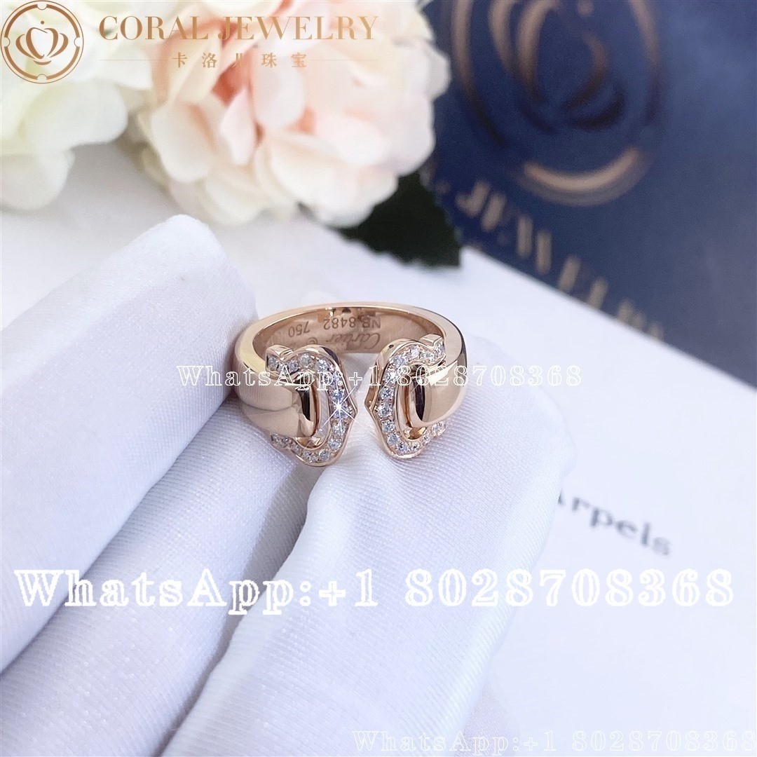 Cartier C de Cartier Ring Rose Gold, Daimonds Ref. B4073800