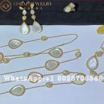 Boucheron Serpent Bohème Long Necklace, 16 motifs white mother-of-pearls JCL01019