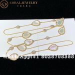 Boucheron Serpent Bohème Long Necklace, 16 motifs white mother-of-pearls JCL01019