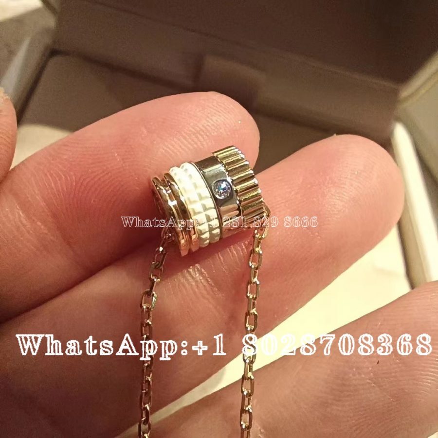 Boucheron Quatre White Edition Mini Ring Pendant JPN00550