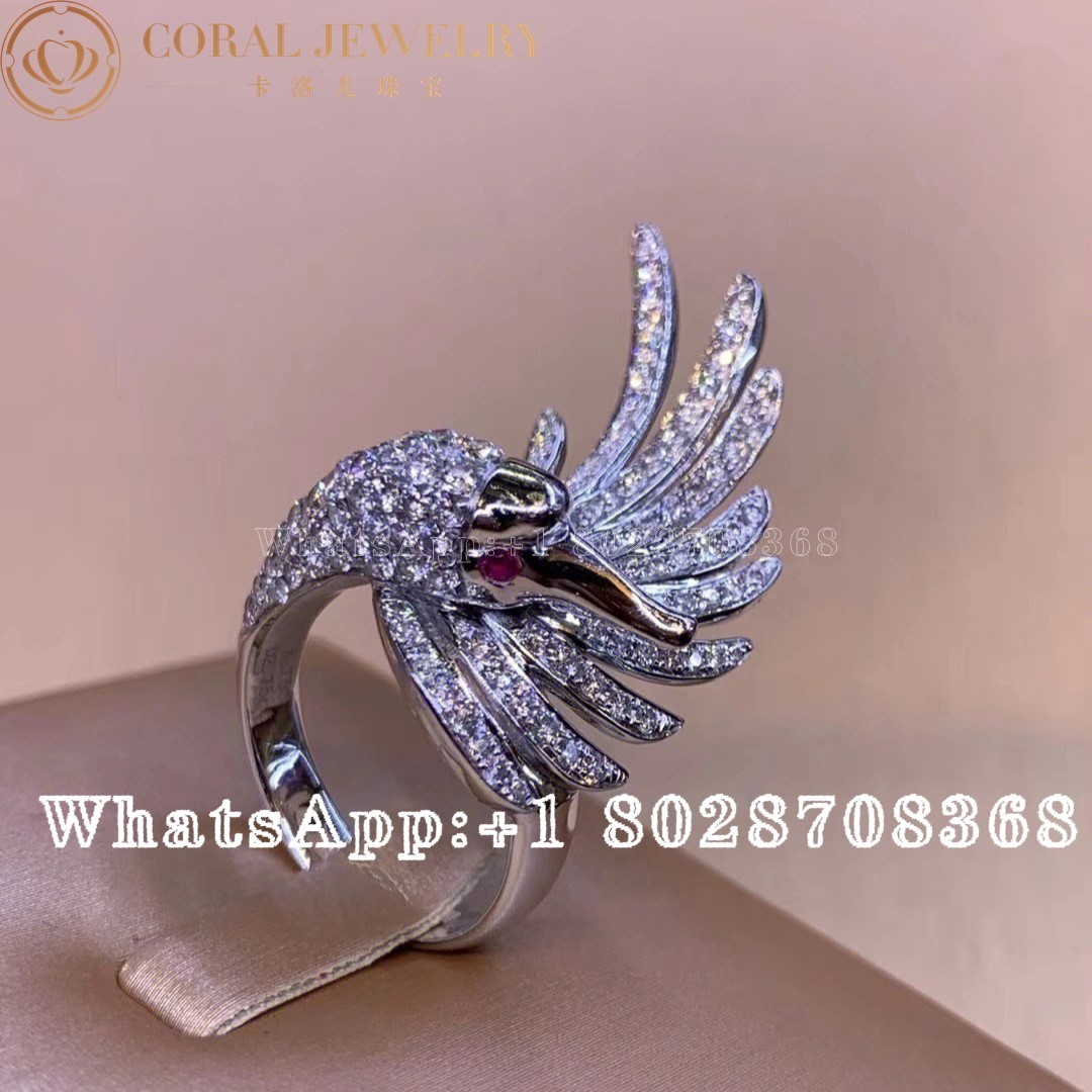 Boucheron Cypris, the swan ring Diamonds JRG01476