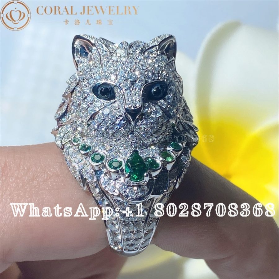 Boucheron Wladimir, the Cat Ring JRG03006